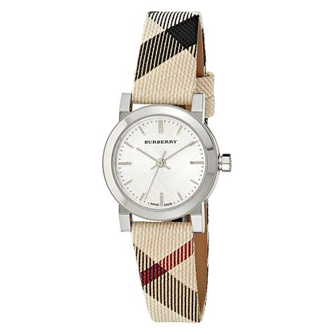 burberry large check nova check strap watch|Burberry Nova Check Watch .